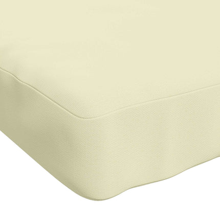 2-delt bænkepude VUGHT 2 pcs 100% polyester Cremefarvet