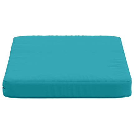 1-delt bænkepude VUGHT 100% polyester Turkis 60 x 40 x 5 cm