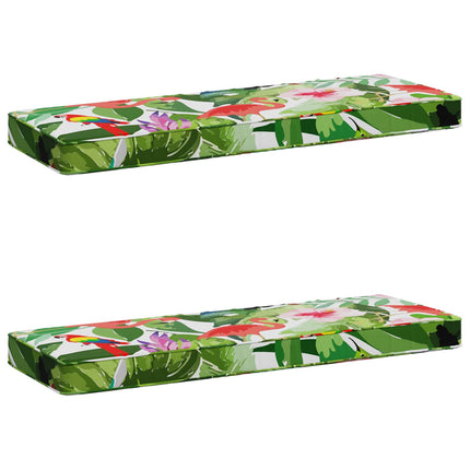 2-delt bænkepude VUGHT 2 pcs 100% polyester Flerfarvet