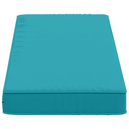 1-delt bænkepude VUGHT 100% polyester Turkis 80 x 40 x 5 cm
