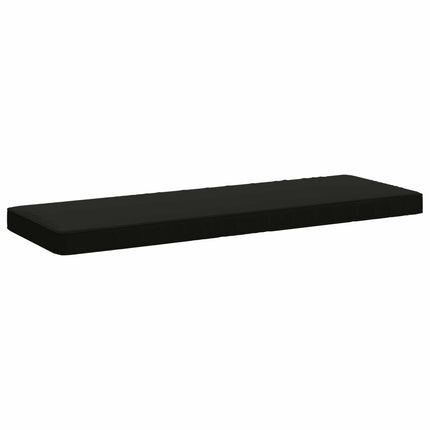 1-delt bænkepude VUGHT 100% polyester Sort 110 x 40 x 5 cm