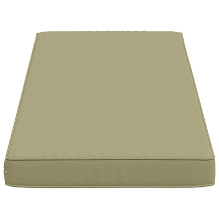 2-delt bænkepude VUGHT 2 stk. 100% polyester Lys grøn