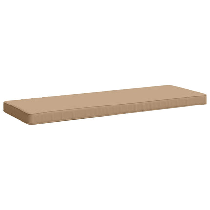 2-delt bænkepude VUGHT 2 stk. 100% polyester Sandfarvet
