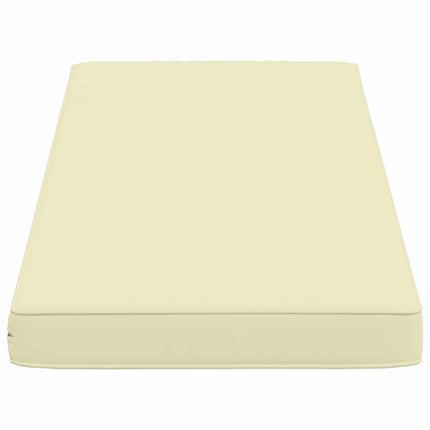 2-delt bænkepude VUGHT 2 stk. 100% polyester Cremefarvet