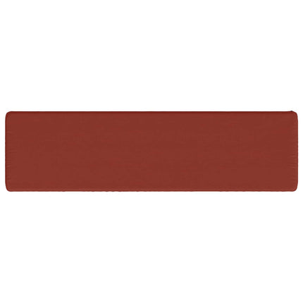 1-delt bænkepude VUGHT 100% polyester Rød 140 x 40 x 5 cm