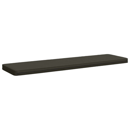 1-delt bænkepude VUGHT 100% polyester Antracit 140 x 40 x 5 cm