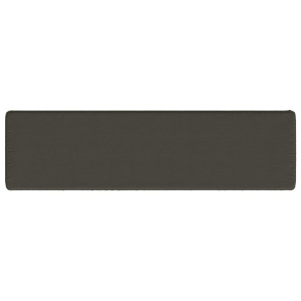 1-delt bænkepude VUGHT 100% polyester Antracit 140 x 40 x 5 cm