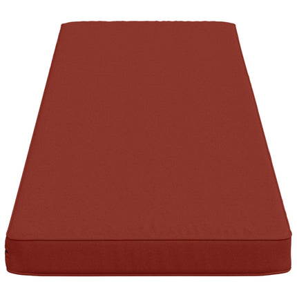 1-delt bænkepude VUGHT 100% polyester Rød 150 x 40 x 5 cm