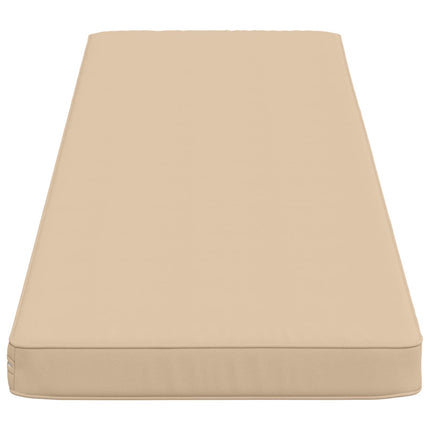 2-delt bænkepude VUGHT 2 stk. 100% polyester Cremefarvet
