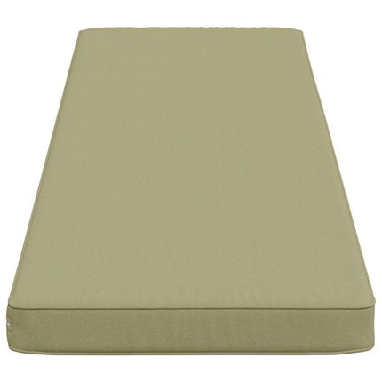 2-delt bænkepude VUGHT 2 stk. 100% polyester Lys grøn