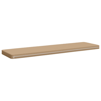 2-delt bænkepude VUGHT 2 stk. 100% polyester Sandfarvet
