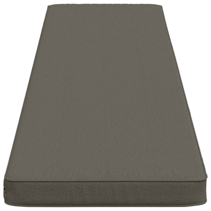 1-delt bænkepude VUGHT 100% polyester Grå 170 x 40 x 5 cm