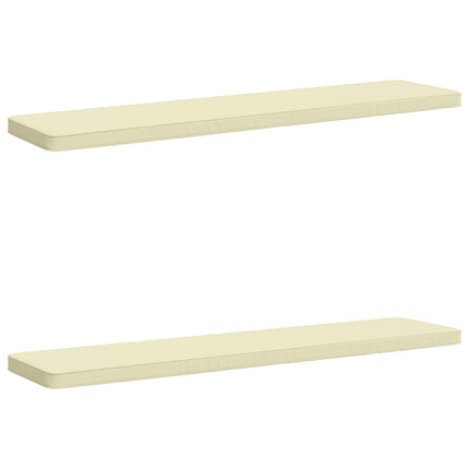 2-delt bænkepude VUGHT 2 stk. 100% polyester Cremefarvet