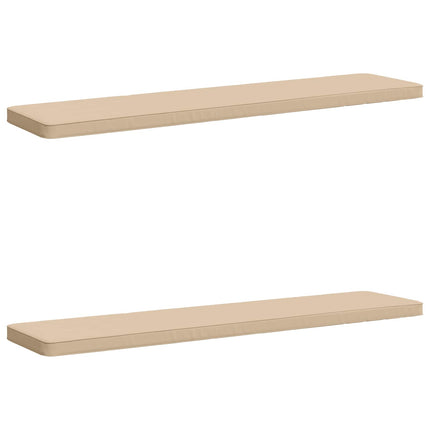 2-delt bænkepude VUGHT 2 stk. 100% polyester Cremefarvet