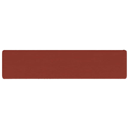 1-delt bænkepude VUGHT 100% polyester Rød 200 x 40 x 5 cm