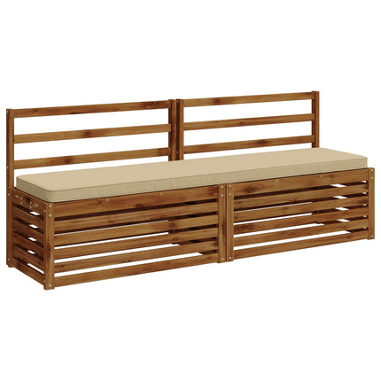 1-delt bænkepude VUGHT 100% polyester Beige 200 x 40 x 5 cm