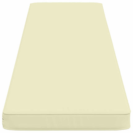 2-delt bænkepude VUGHT 2 stk. 100% polyester Cremefarvet