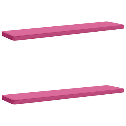 2-delt bænkepude VUGHT 2 stk. 100% polyester Lyserød
