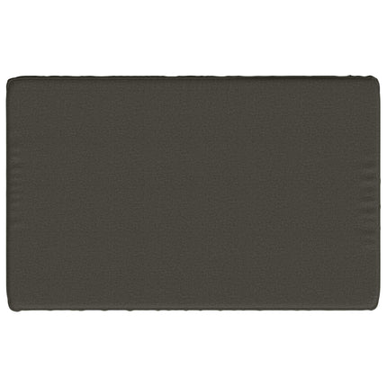 1-delt bænkepude VUGHT 100% polyester Antracit 80 x 50 x 5 cm