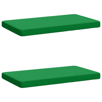 2-delt bænkepude VUGHT 2 stk. 100% polyester Grøn