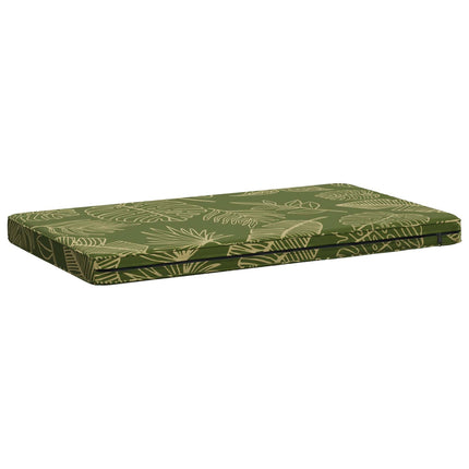 2-delt bænkepude VUGHT 2 stk. 100% polyester Bladdesign