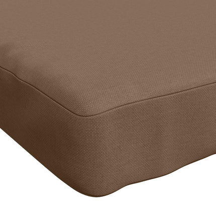 2-delt bænkepude VUGHT 2 stk. 100% polyester Gråbrun