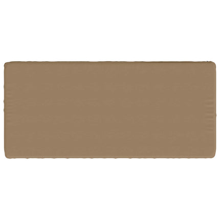 2-delt bænkepude VUGHT 2 stk. 100% polyester Gråbrun