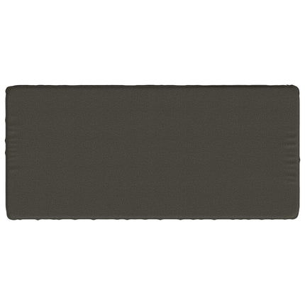 1-delt bænkepude VUGHT 100% polyester Antracit 110 x 50 x 5 cm