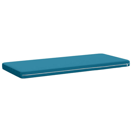 1-delt bænkepude VUGHT 100% polyester Lyseblå 120 x 50 x 5 cm