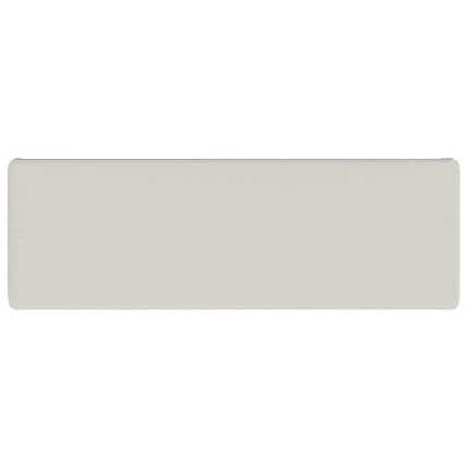 1-delt bænkepude VUGHT 100% polyester Hvid 140 x 50 x 5 cm