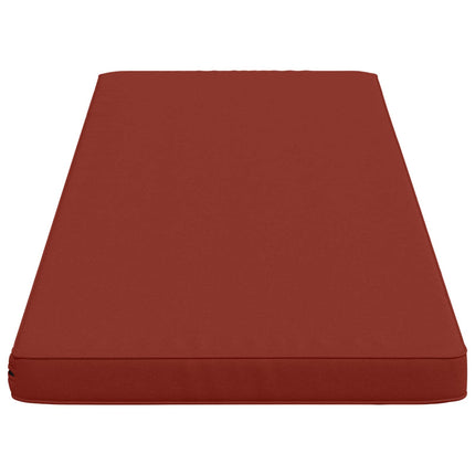 1-delt bænkepude VUGHT 100% polyester Rød 150 x 50 x 5 cm