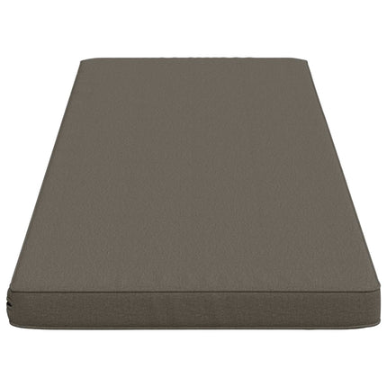 1-delt bænkepude VUGHT 100% polyester Grå 150 x 50 x 5 cm