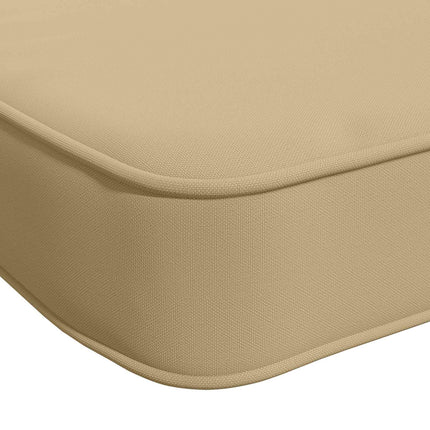 2-delt bænkepude VUGHT 2 stk. 100% polyester Beige