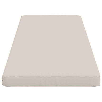 1-delt bænkepude VUGHT 100% polyester Hvid 160 x 50 x 5 cm