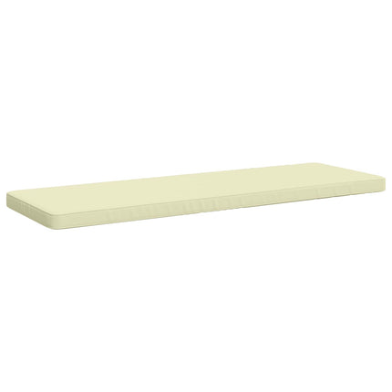 2-delt bænkepude VUGHT 2 stk. 100% polyester Cremefarvet