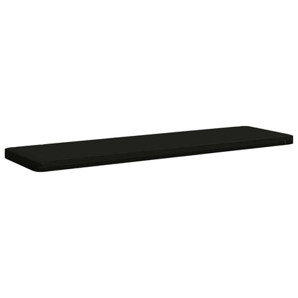 2-delt bænkepude VUGHT 2 stk. 100% polyester Sort