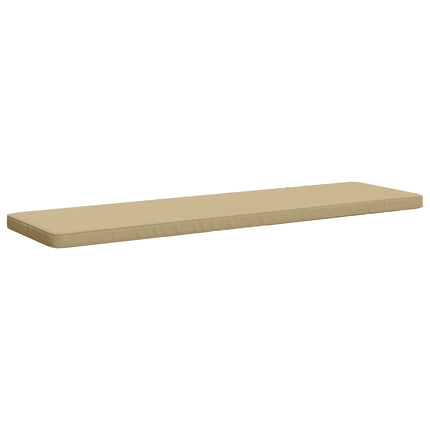 1-delt bænkepude VUGHT 100% polyester Beige 180 x 50 x 5 cm