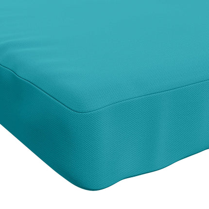 2-delt bænkepude VUGHT 2 stk. 100% polyester Turkis