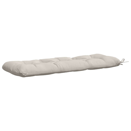Bænkpude VIANEN 100% polyester Hvid 100 x 40 x 12 cm
