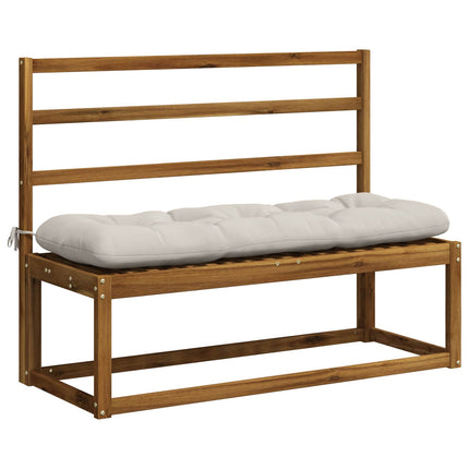 Bænkpude VIANEN 100% polyester Hvid 100 x 40 x 12 cm