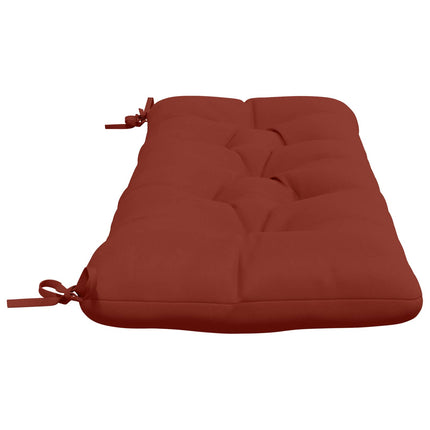 Bænkpude VIANEN 100% polyester Rød 100 x 40 x 12 cm