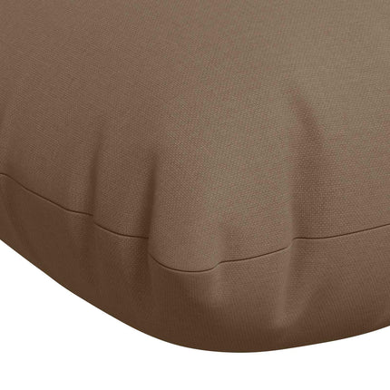 2-delt bænkepude VIANEN 100% polyester Gråbrun 100 x 50 x 12 cm