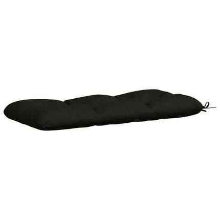 Bænkpude VIANEN 100% polyester Sort 100 x 50 x 12 cm