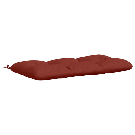 Bænkpude VIANEN 100% polyester Rød 100 x 60 x 12 cm