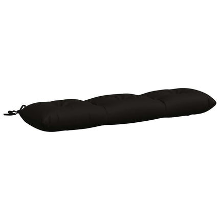 Bænkpude VIANEN 100% polyester Sort 110 x 30 x 12 cm