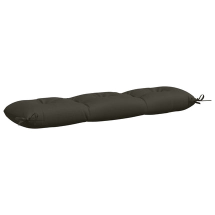 Bænkpude VIANEN 100% polyester Antracit 110 x 30 x 12 cm