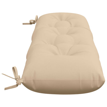 Bænkpude VIANEN 100% polyester Cremefarvet 110 x 30 x 12 cm