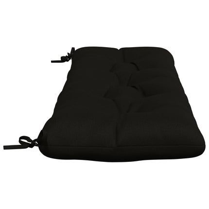 Bænkpude VIANEN 100% polyester Sort 110 x 40 x 12 cm