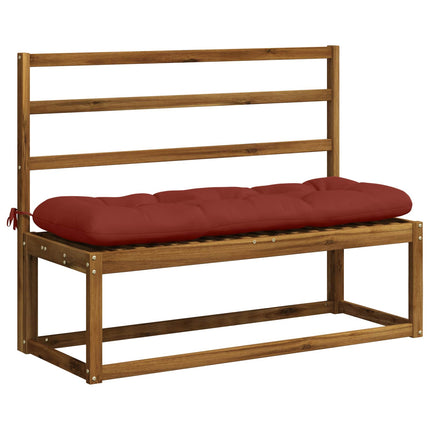 Bænkpude VIANEN 100% polyester Rød 110 x 40 x 12 cm