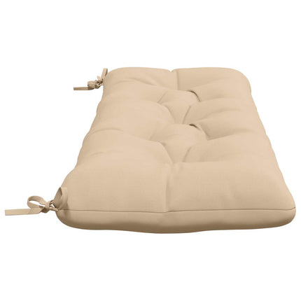 Bænkpude VIANEN 100% polyester Cremefarvet 110 x 40 x 12 cm